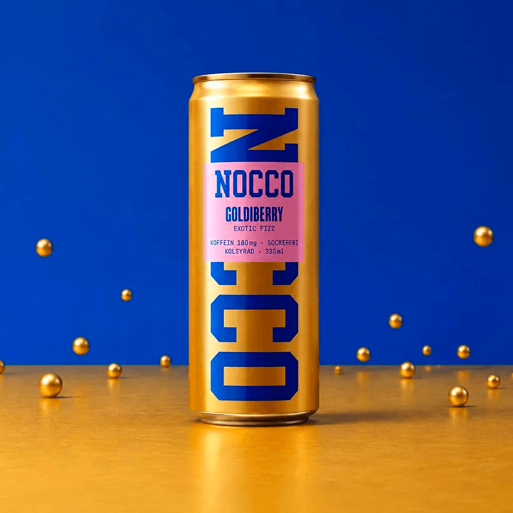 NOCCO Goldiberry - 24x330ml. (inkl. SE pant)