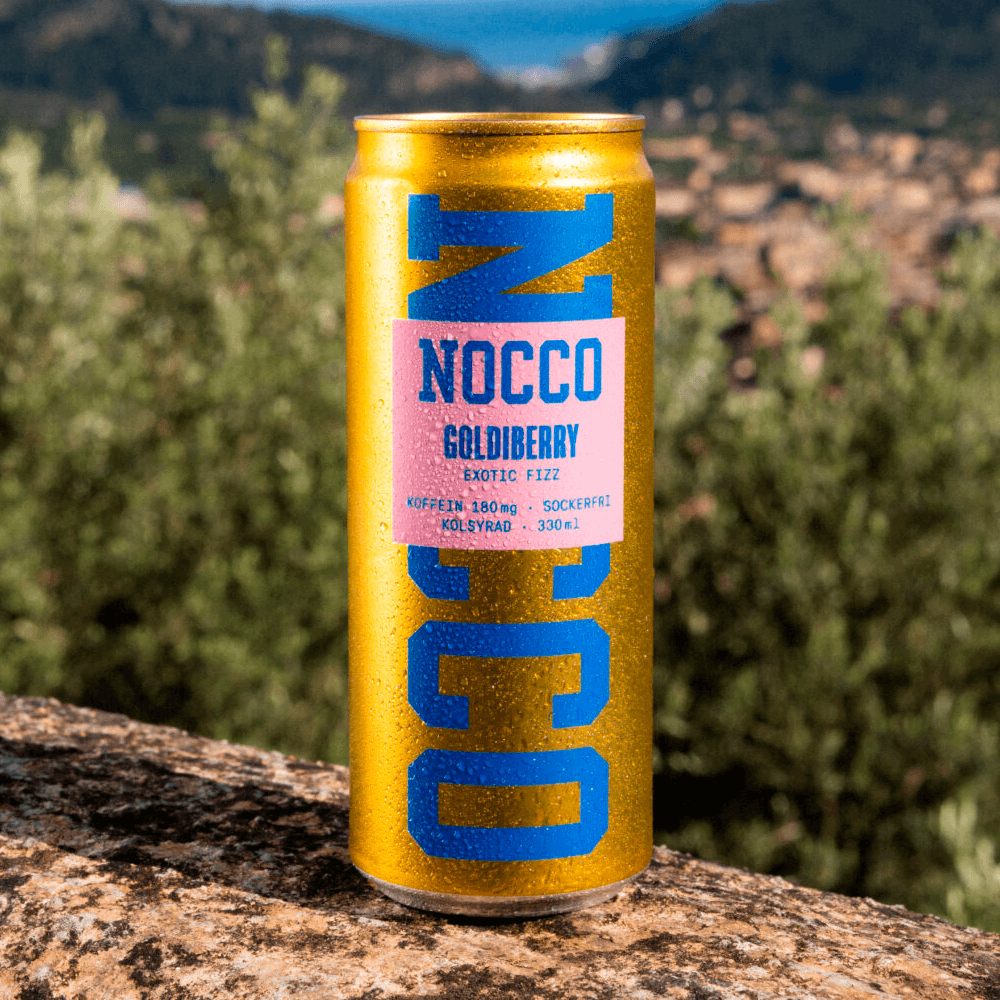 NOCCO Goldiberry - 24x330ml. (inkl. SE pant)