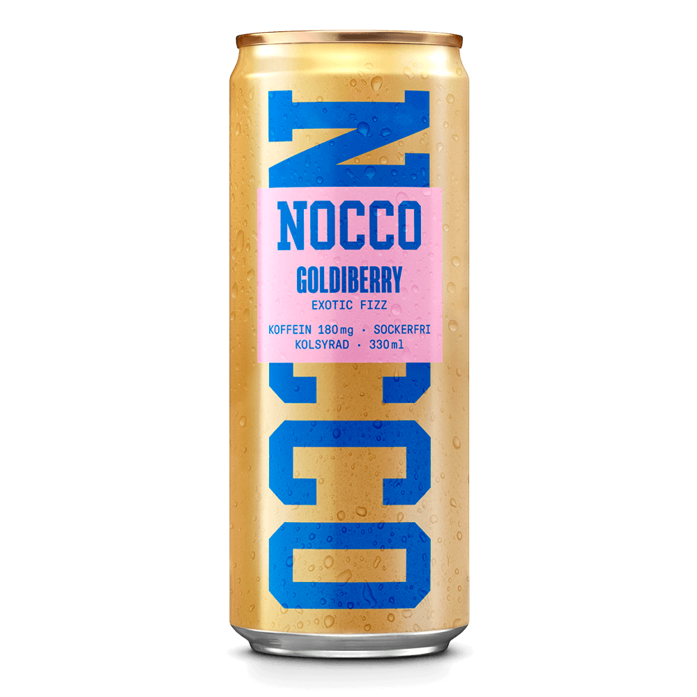 NOCCO Goldiberry - 24x330ml. (inkl. SE pant)