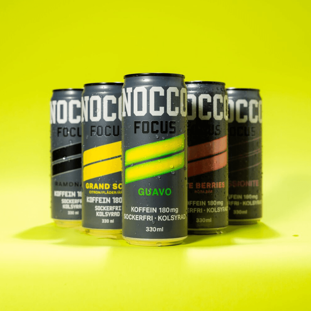 NOCCO Focus Guavo - 330ml. (inkl. SE pant)