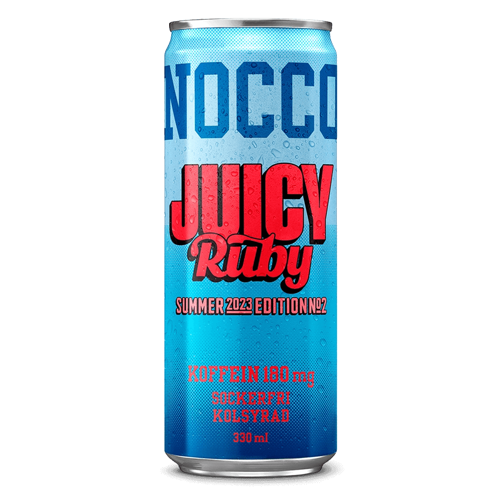 NOCCO Juicy Ruby - 24x330ml. (inkl. SE pant)