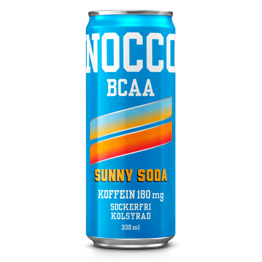 NOCCO BCAA Sunny Soda - 24x330ml. (inkl. SE pant)