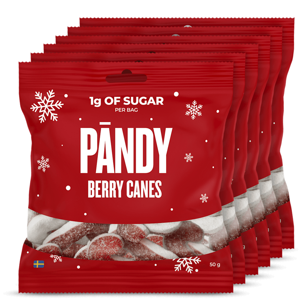 Pändy Candy Berry Canes - 50g.