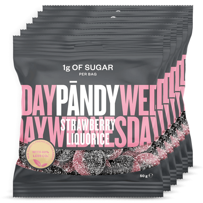 Pändy Candy Strawberry Liquorice - 50g.