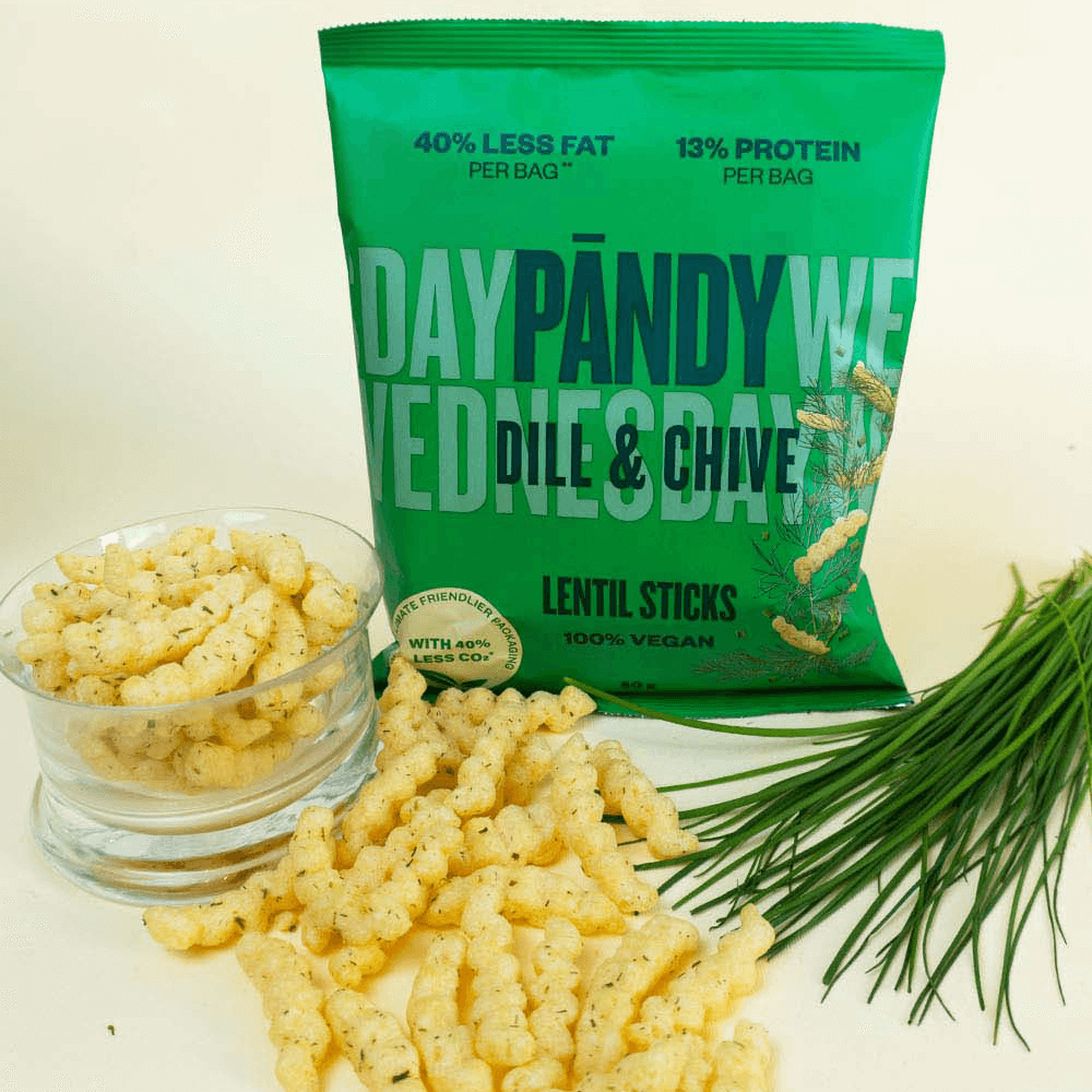 Pändy Chips Dill & Chive - 6x50g.