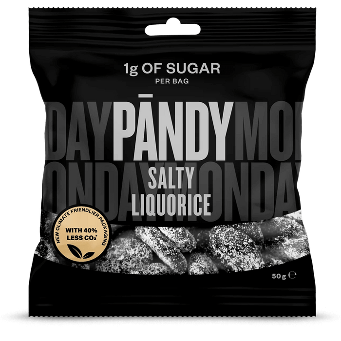 Pändy Candy Salty Liquorice - 6x50g.