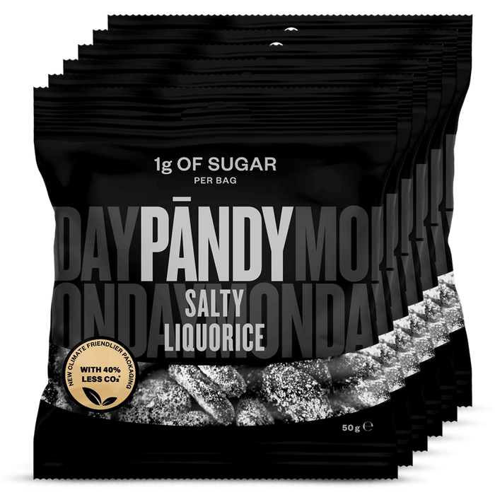 Pändy Candy Salty Liquorice - 6x50g.