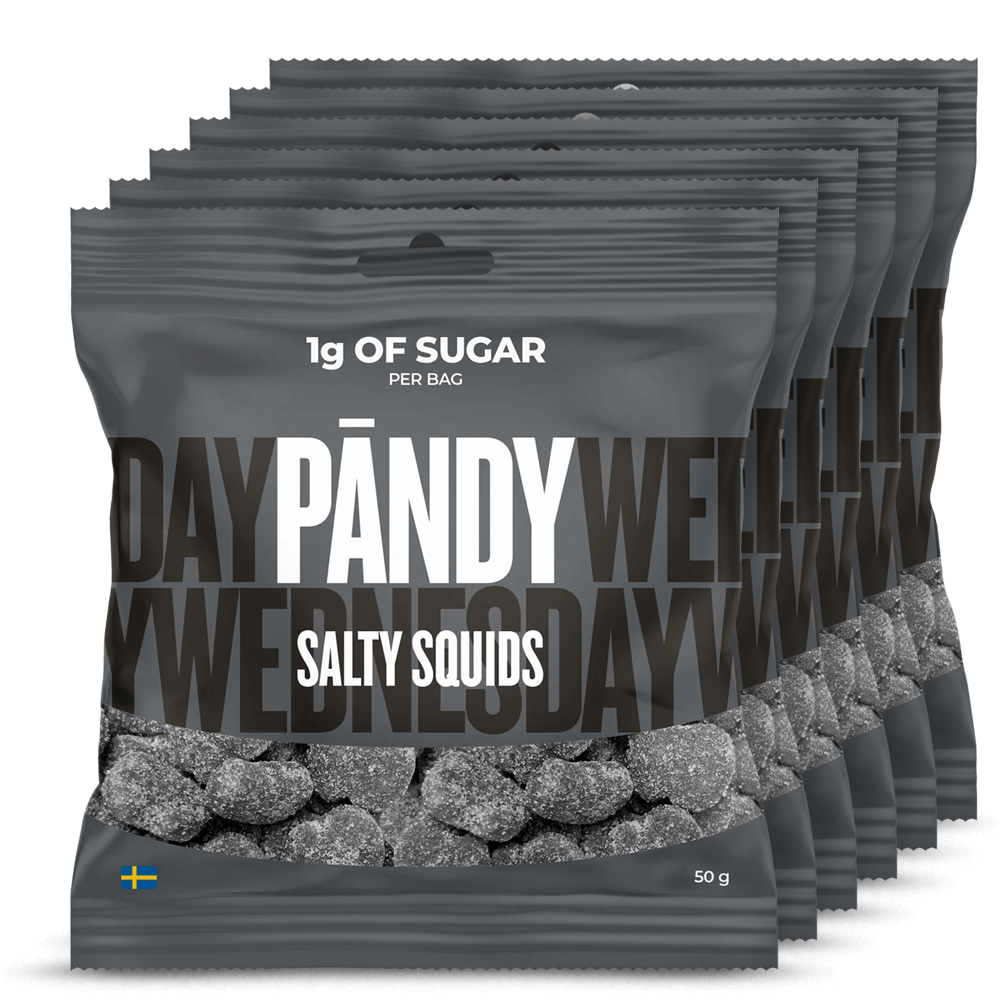 Pändy Candy Salty Squids - 6x50g.