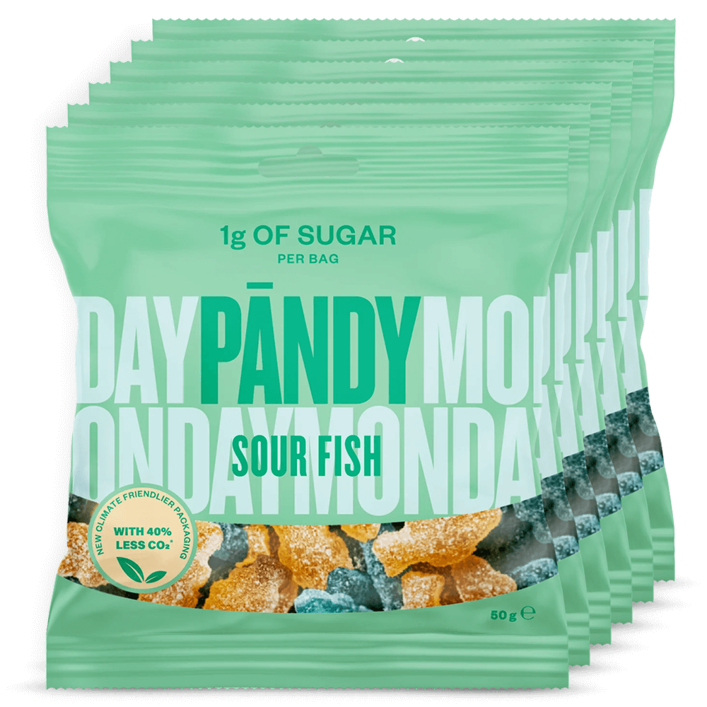 Pändy Candy Sour Fish - 6x50g.