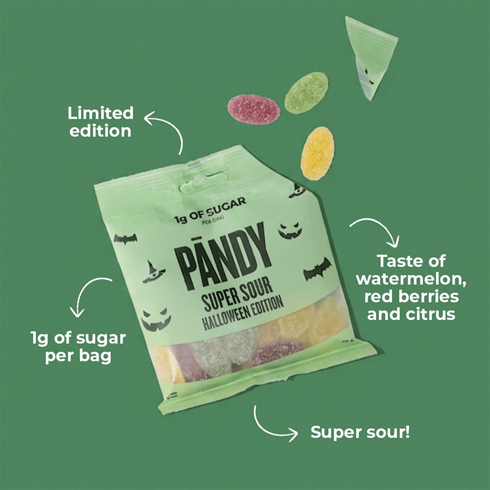 Pändy Candy Super Sour Halloween - 50g.