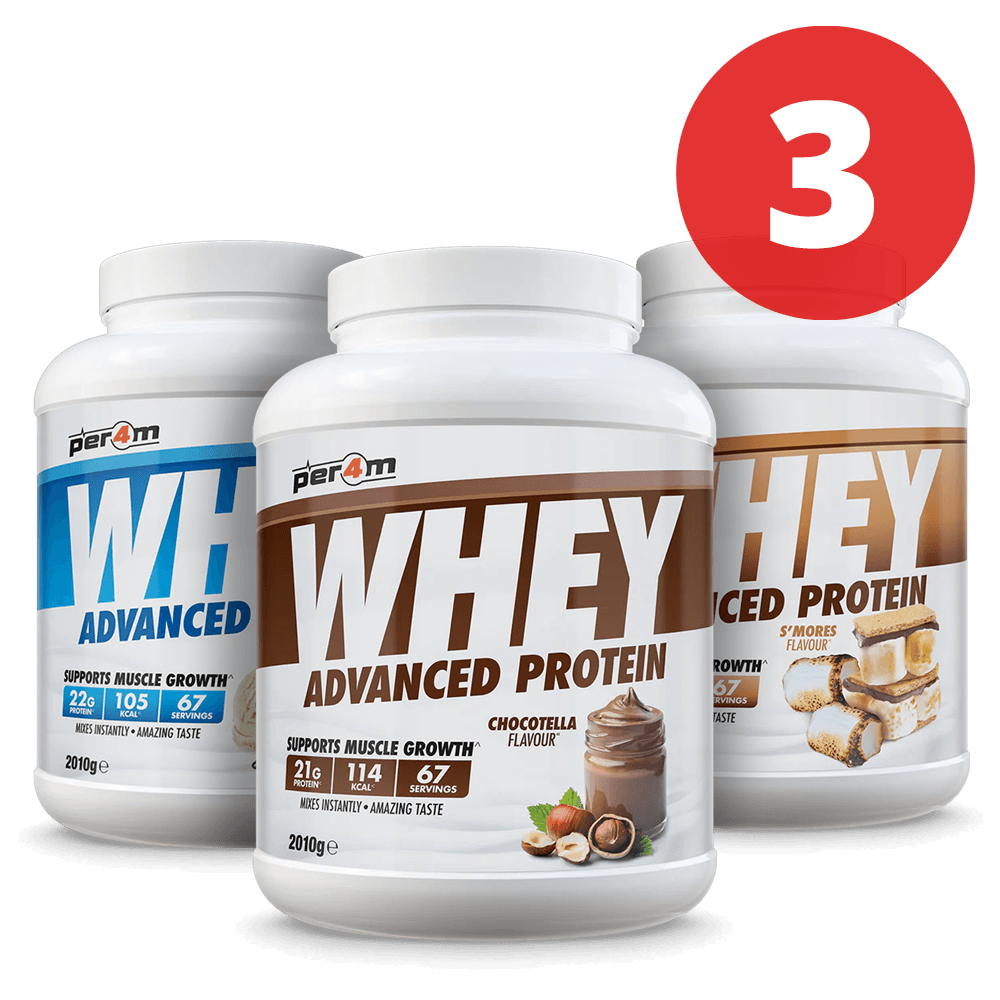 Mixed per4m Whey Protein - 3x2010g.+GRATIS KREATIN