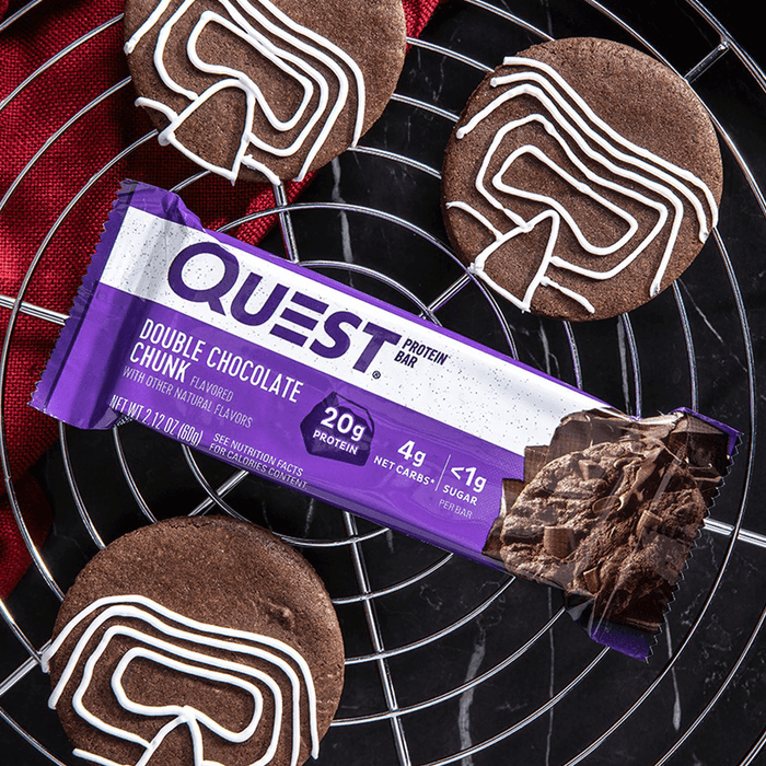 Quest Protein Bar Double Chocolate Chunk - 12x60g.