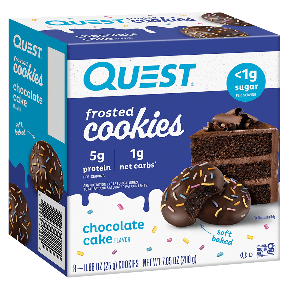 Protein Frosted Cookies Chocolate Cake - 25g.