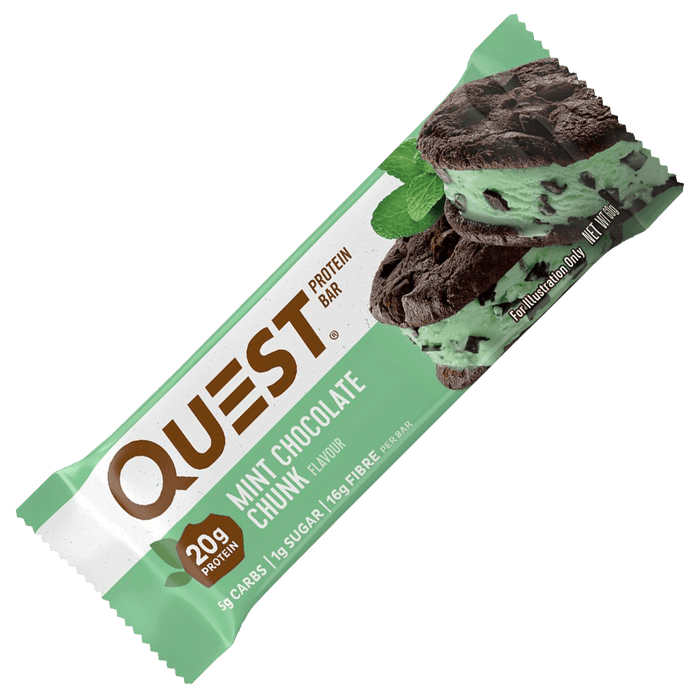 Quest Protein Bar Mint Chocolate Chunk - 60g.