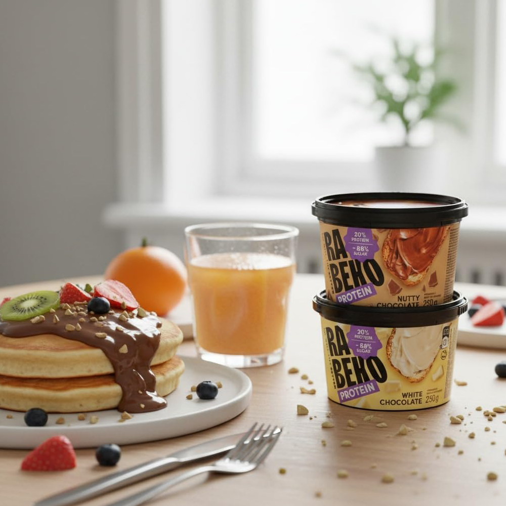 Rabeko White Chocolate Protein Spread - 250g.