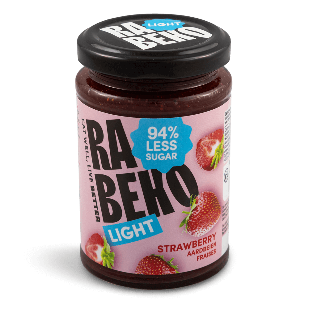 Rabeko Light Jam Strawberry - 230g.