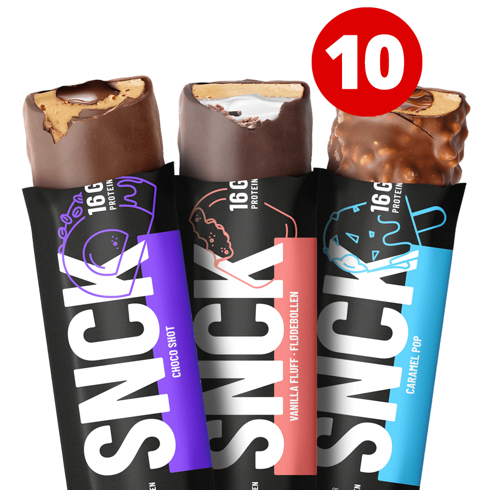 Mixed SNCK Protein Bar - 10x55g.