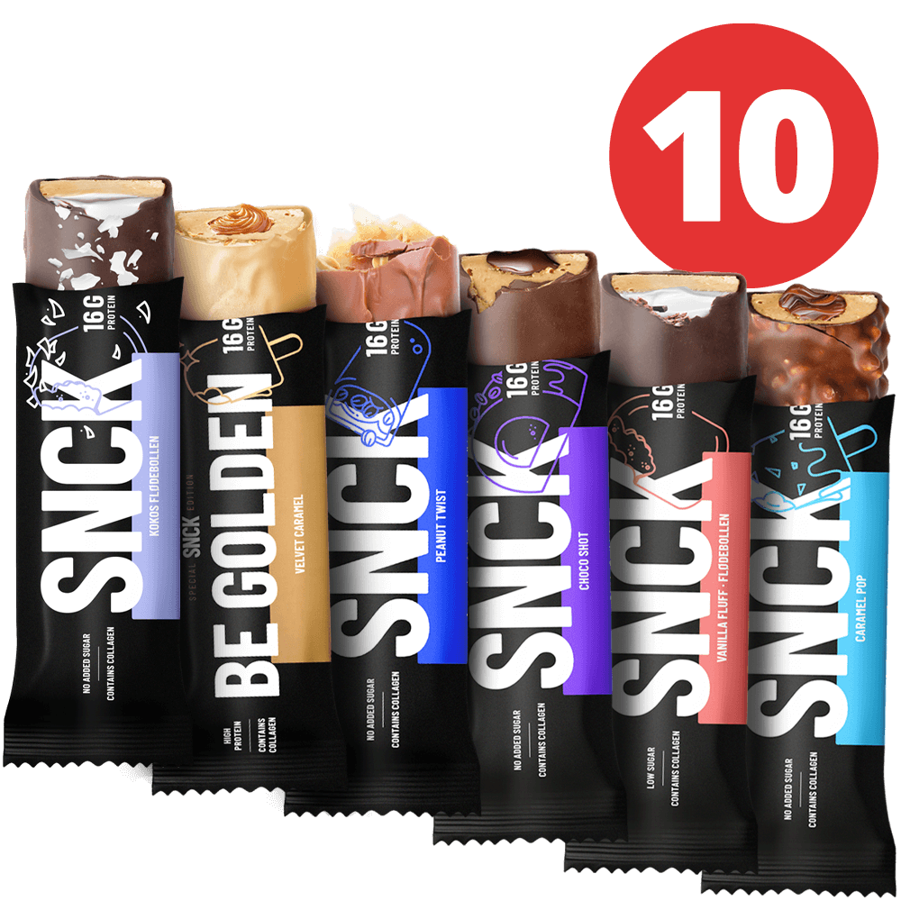 Mixed SNCK Protein Bar - 10x55g.