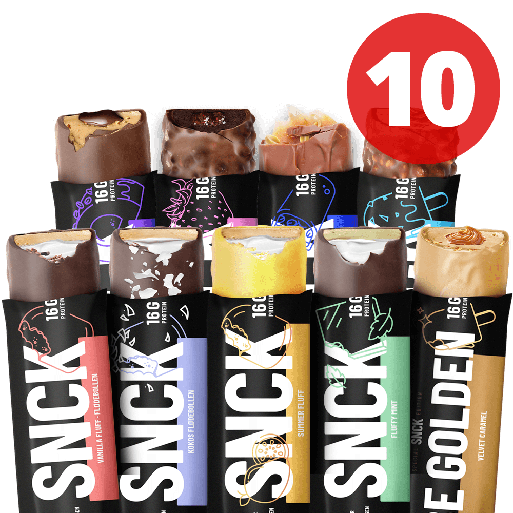 Mixed SNCK Protein Bar - 10x55g.