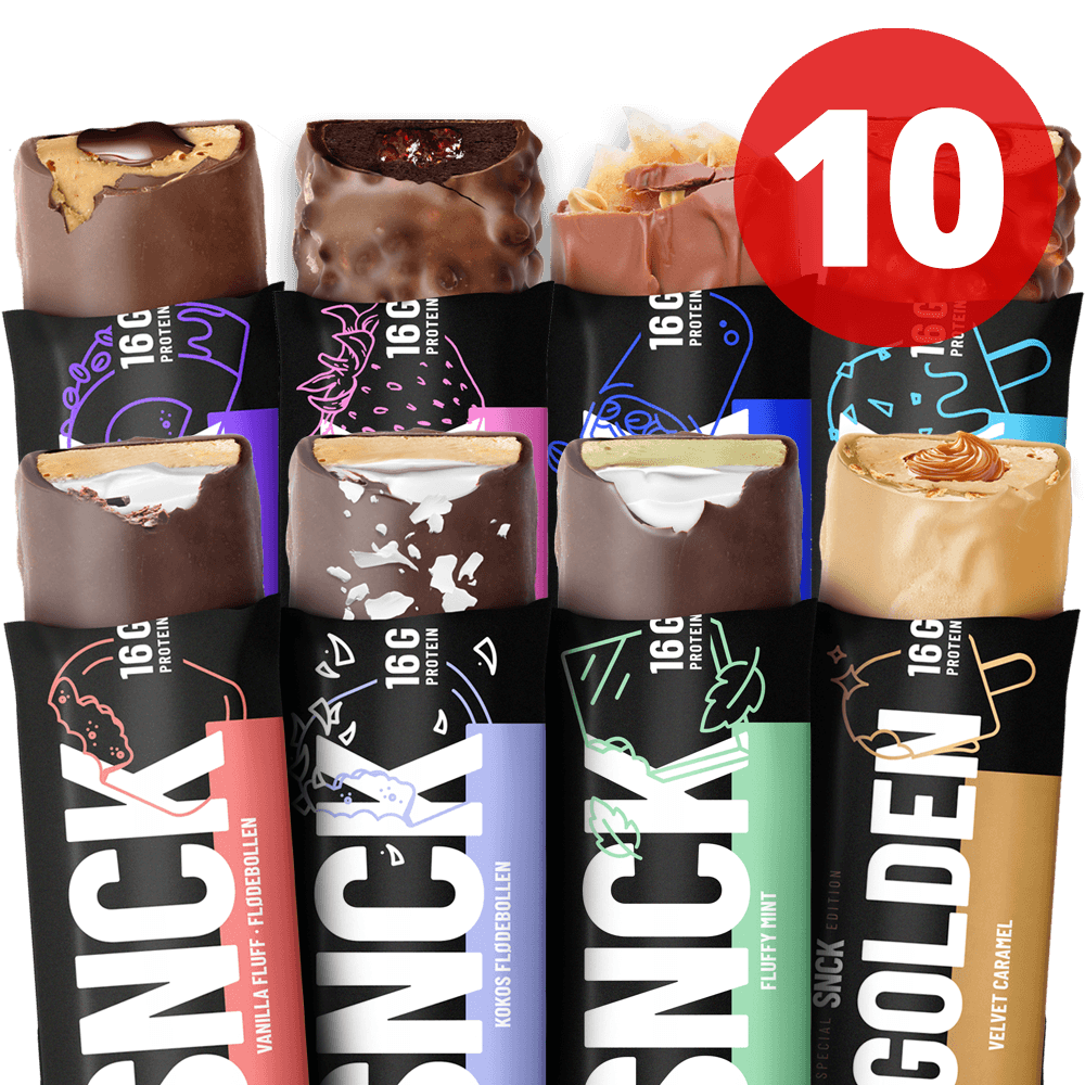 Mixed SNCK Protein Bar - 10x55g.