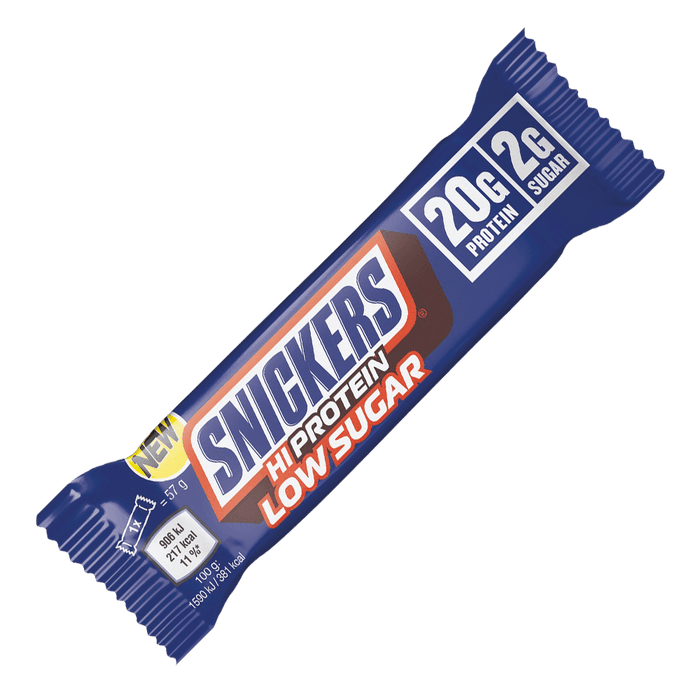 Snickers Hi-Protein Bar Low Sugar - 12x57g.