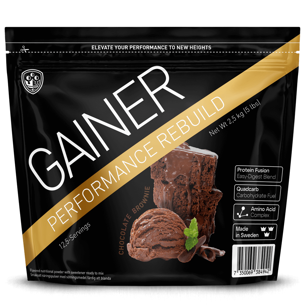 Performance Gainer Chocolate Brownie - 2500g.