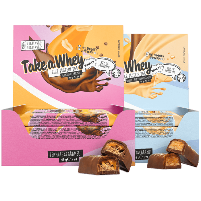 Take a Whey Nougat Caramel - 46g. (31/10-23)