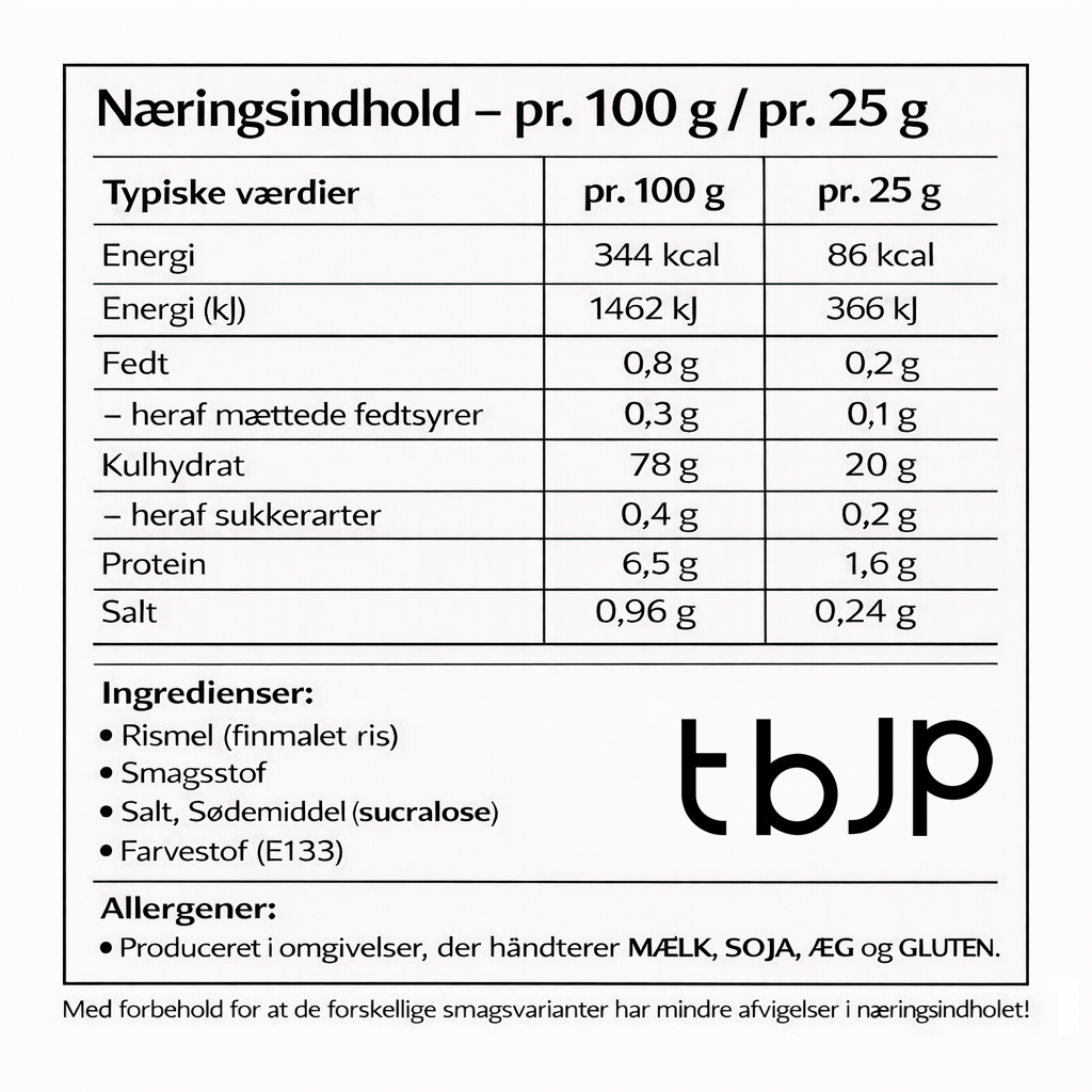 tbJP Cream Of Rice Vanilla - 2000g.