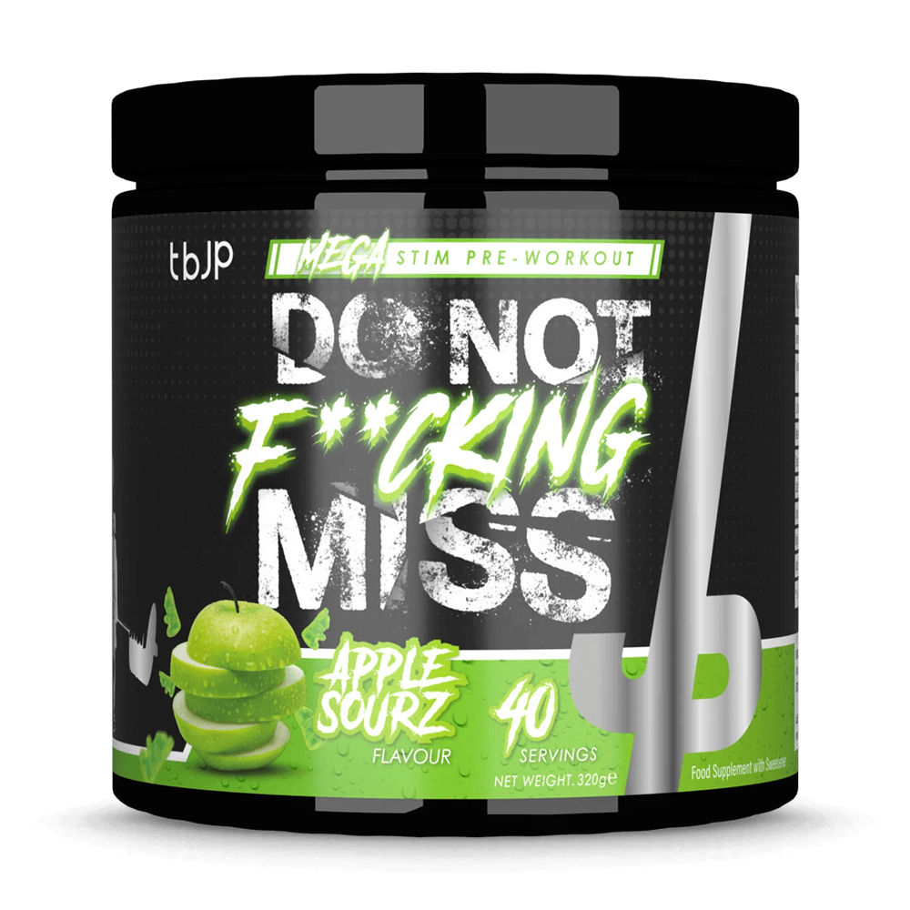 tbJP DNFM Pre-Workout Apple Sourz - 40 serv.