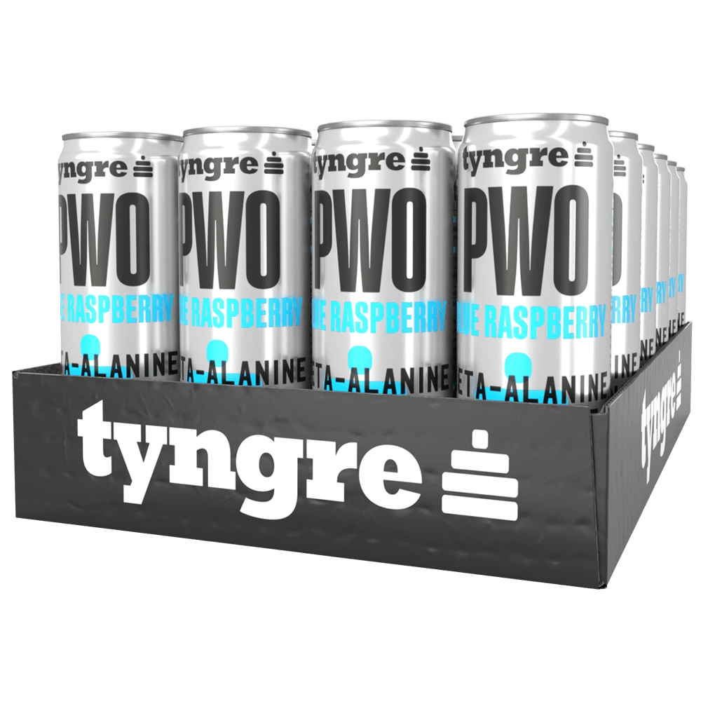 Tyngre PWO Blue Raspberry - 250ml. (inkl. SE pant)