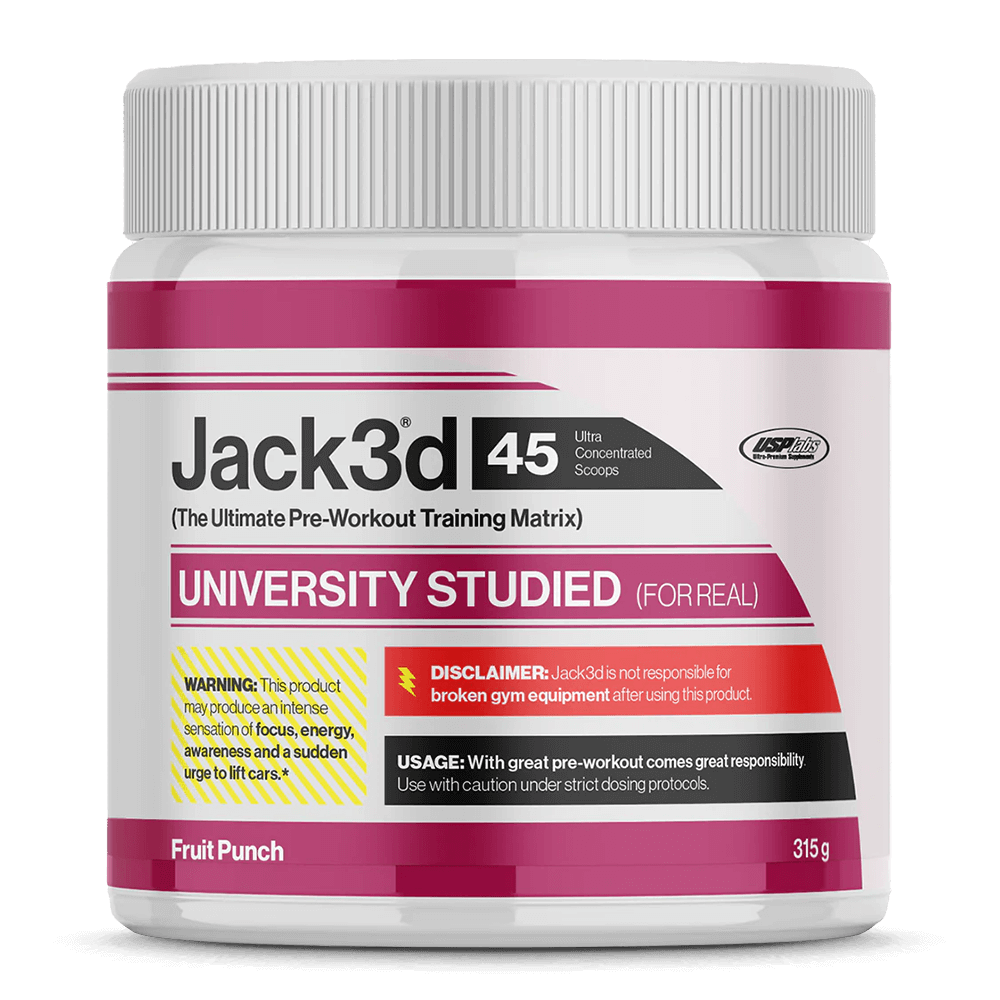 Jack3d Advanced Pre-Workout Fruit Punch - 45 serv.