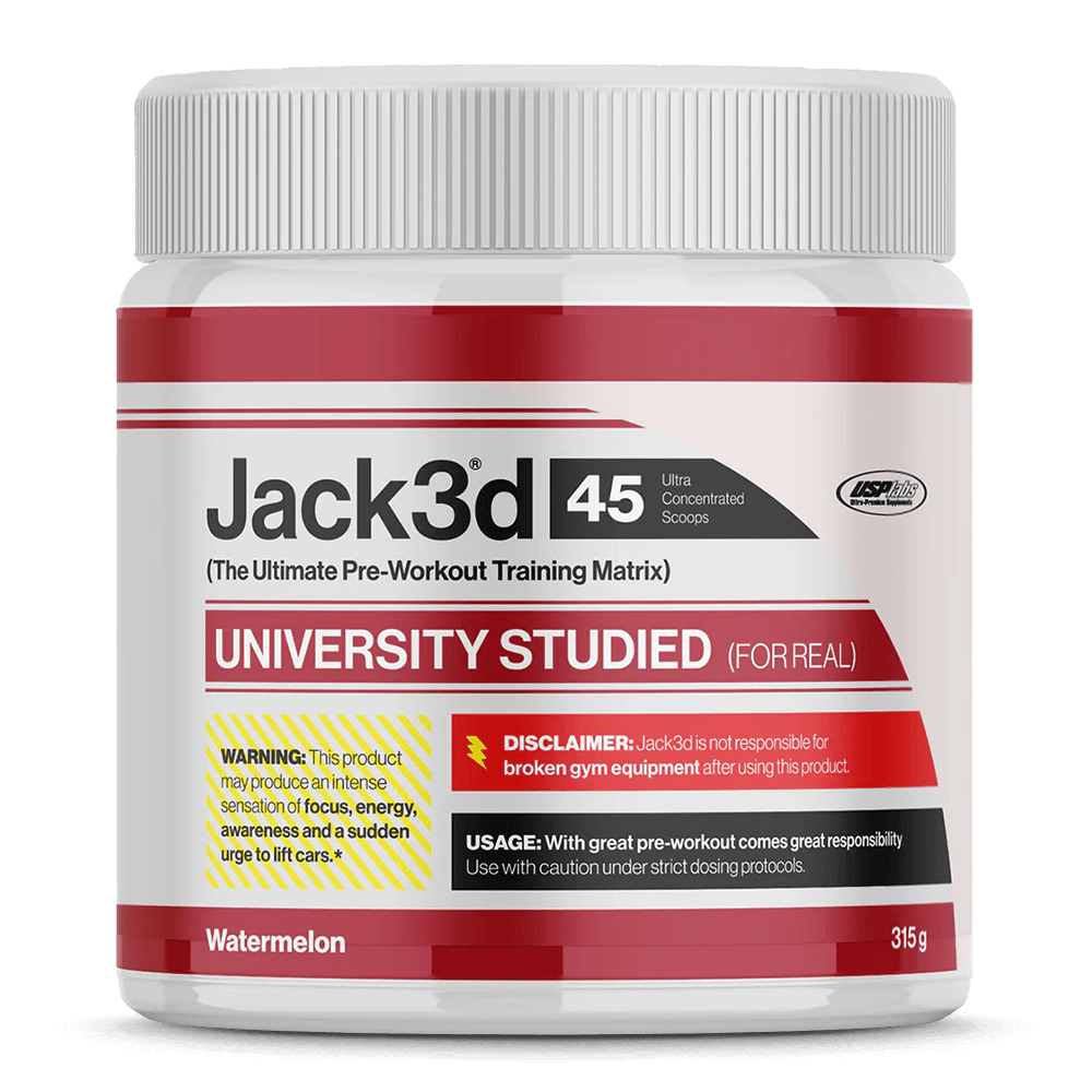Jack3d Advanced Pre-Workout Watermelon - 45 serv. +FREE ENERGY DRINK