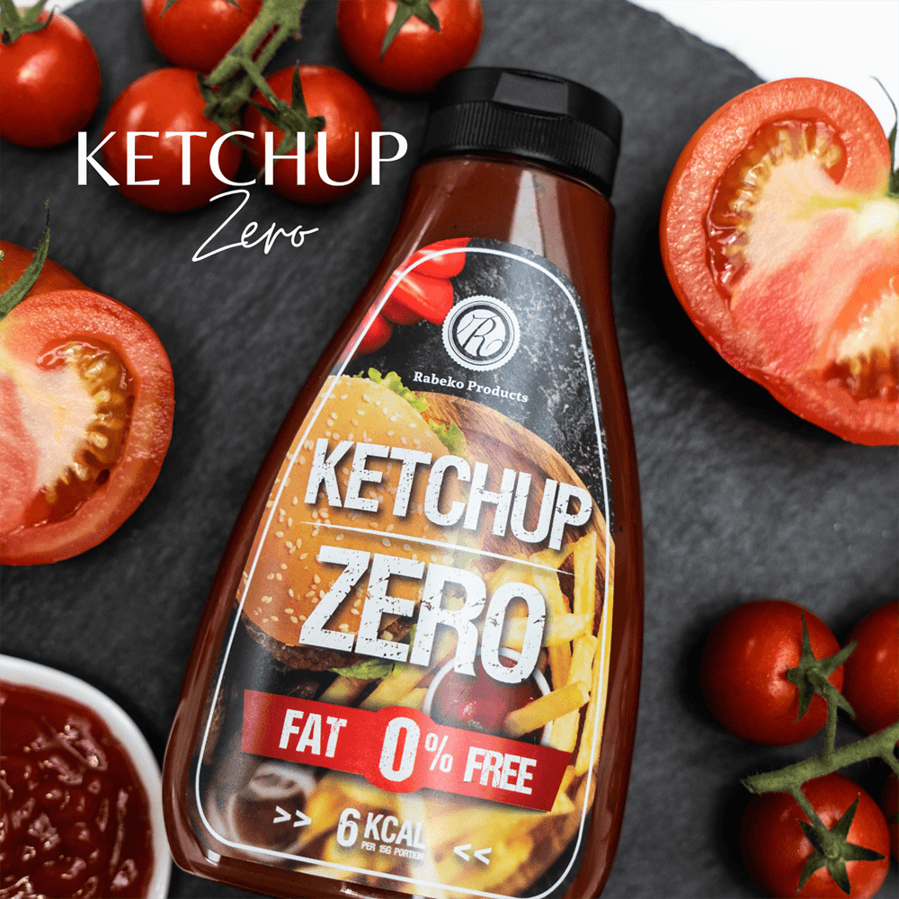 Rabeko Zero Ketchup - 350ml.