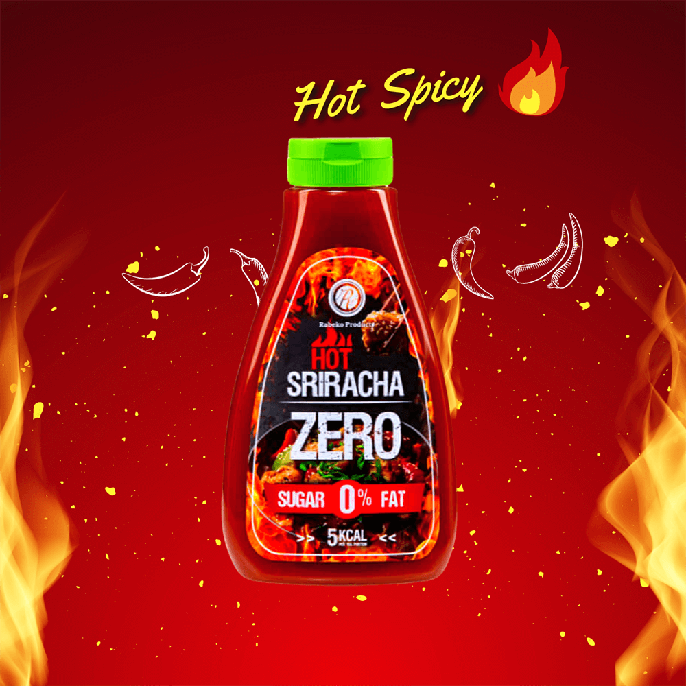 Rabeko Zero Hot Sriracha Sauce - 350ml.