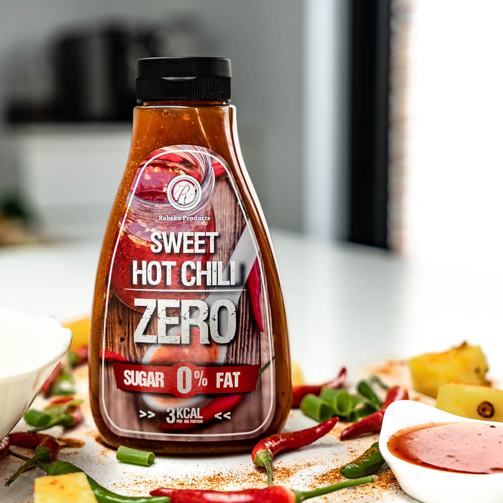 Rabeko Zero Sweet Hot Chili Sauce - 350ml.