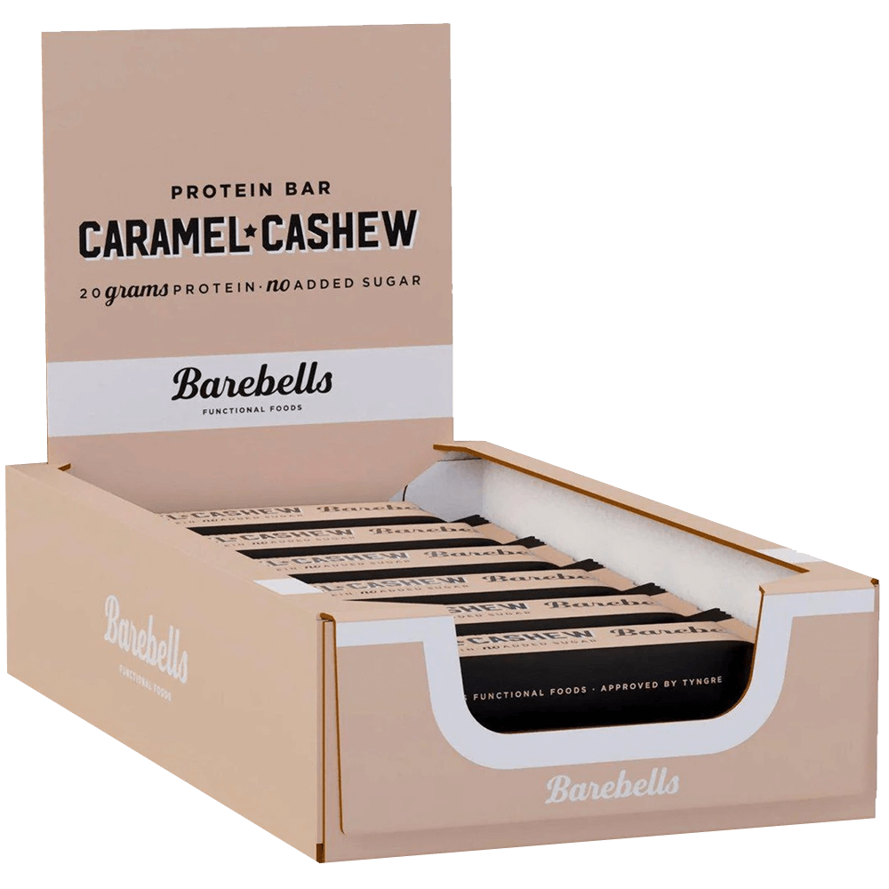 Barebells Protein Bar Caramel Cashew - 10x55g.