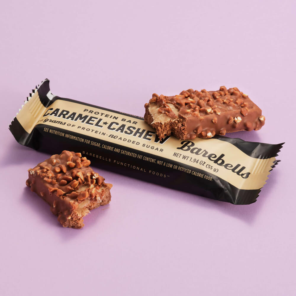 Barebells Protein Bar Caramel Cashew - 10x55g.