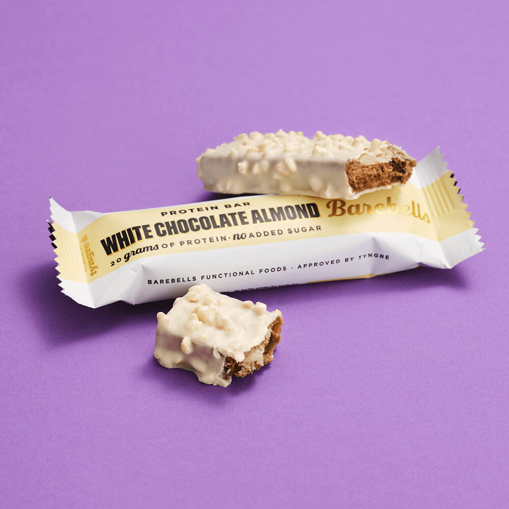 Barebells Protein Bar White Chocolate Almond - 10x55g.