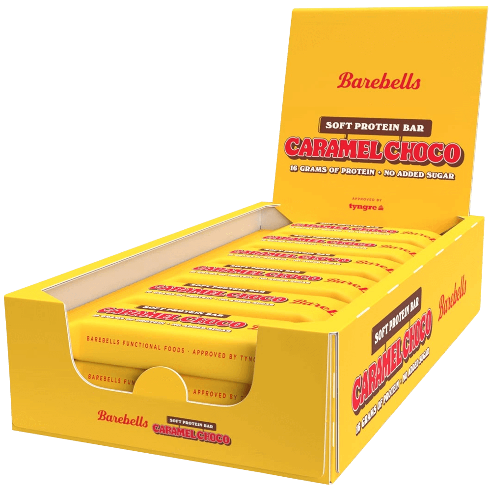 Barebells Soft Bar Caramel Choco - 10x55g.