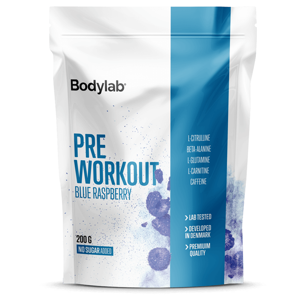 Pre Workout Blue Raspberry - 200g.