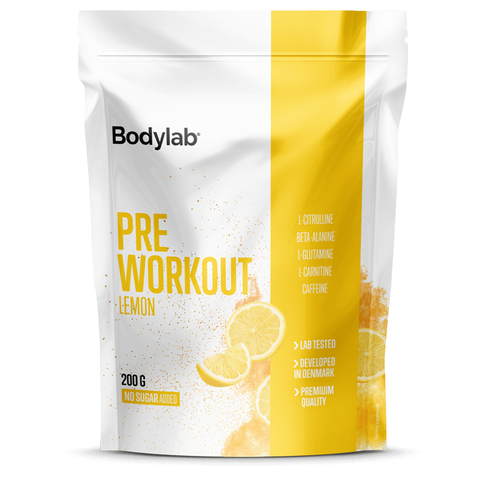 Pre Workout Lemon - 200g.