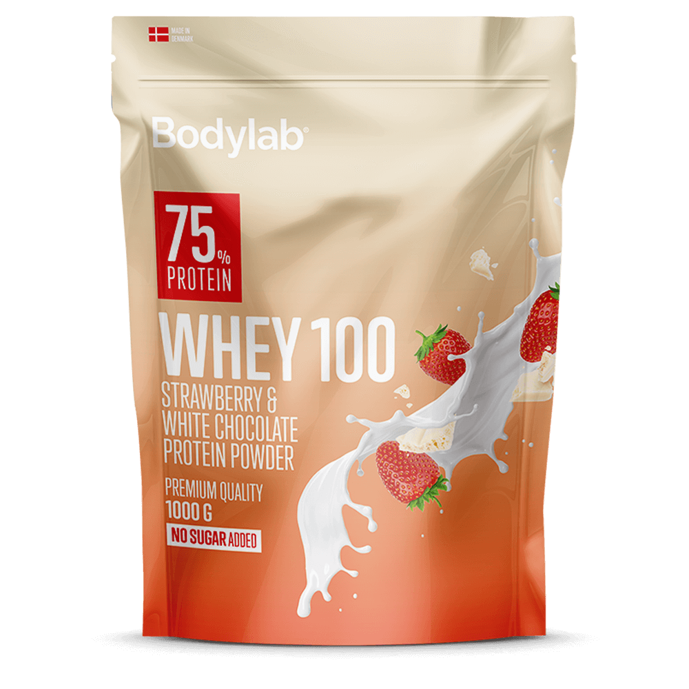 Whey 100 Strawberry White Chocolate - 1000g.