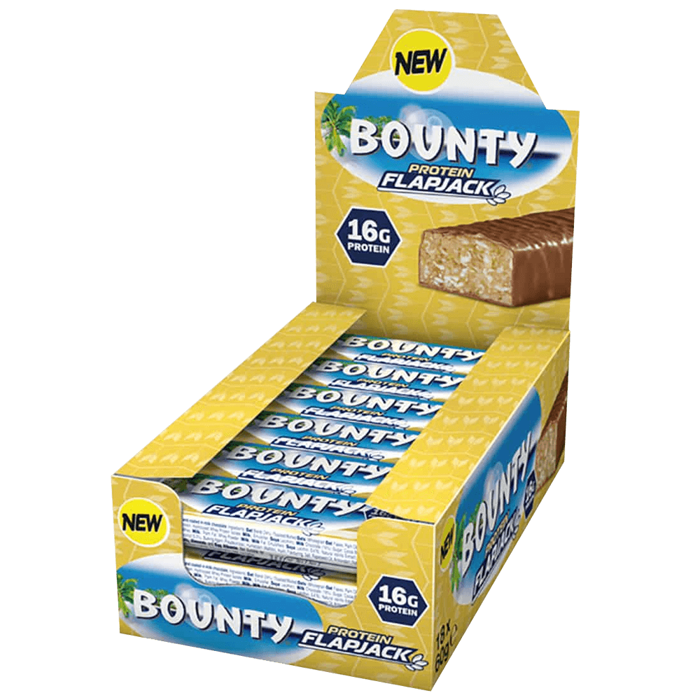 Bounty Protein Flapjack - 18x60g.