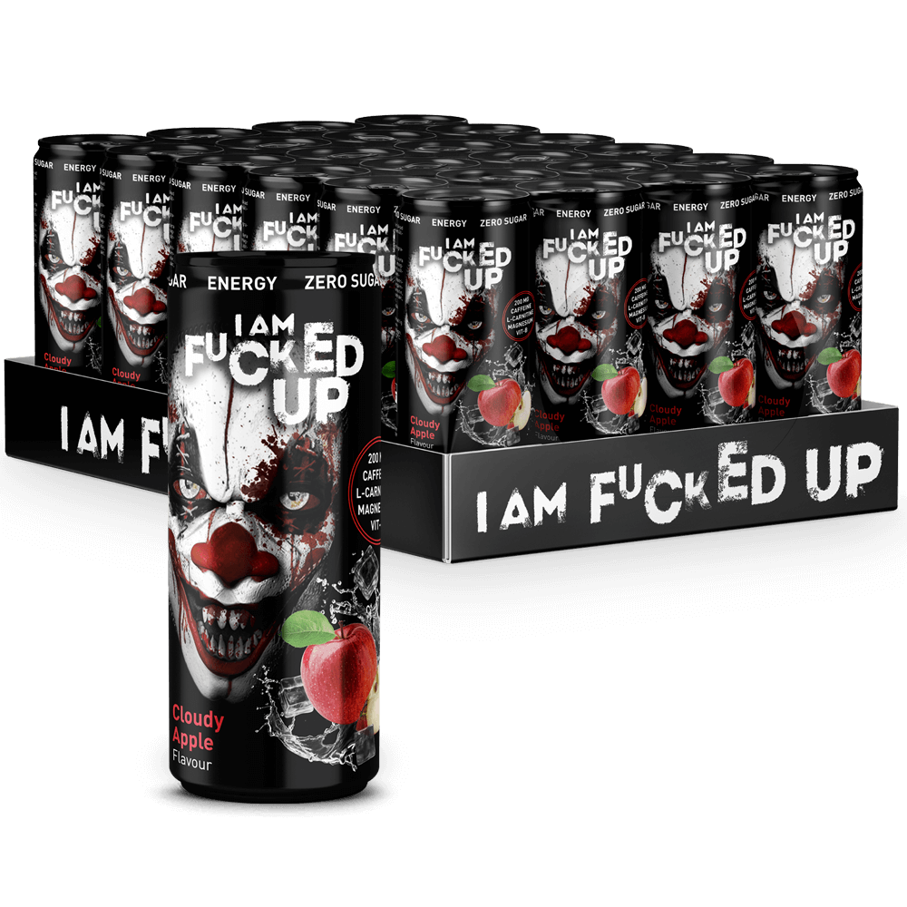 I Am Fucked Up Drink Cloudy Apple - 24x330ml.