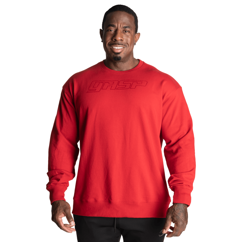 Division Crewneck - Chili Red