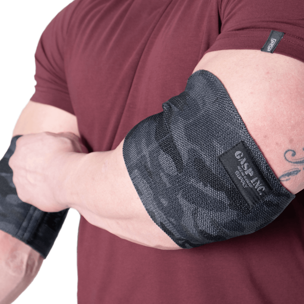 Heavy Duty Elbow Sleeves - Dark Camo