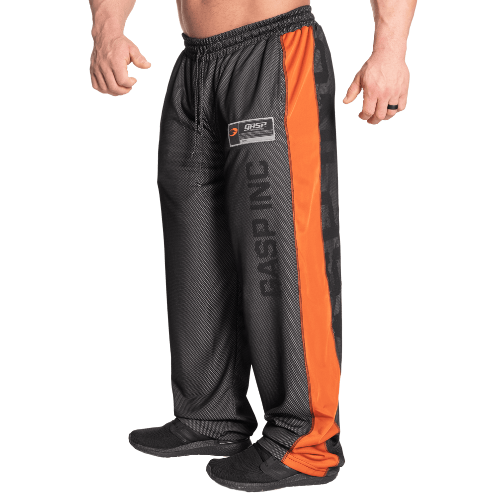 No1 Mesh Pant - Black/Flame