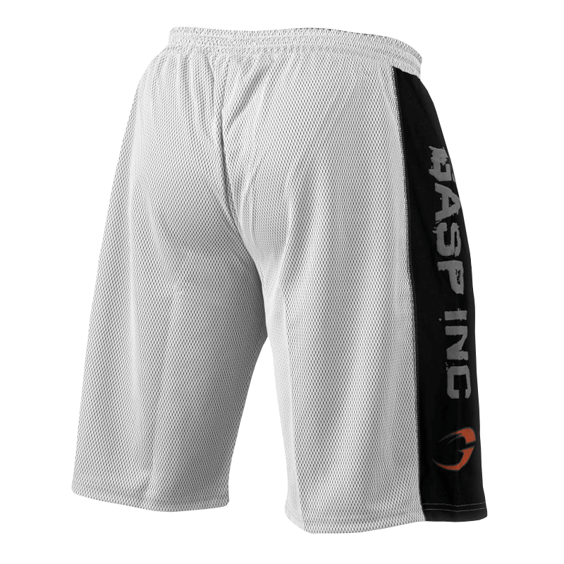 No1 Mesh Shorts - White/Black