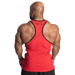 Ribbed T-back - Chili Red
