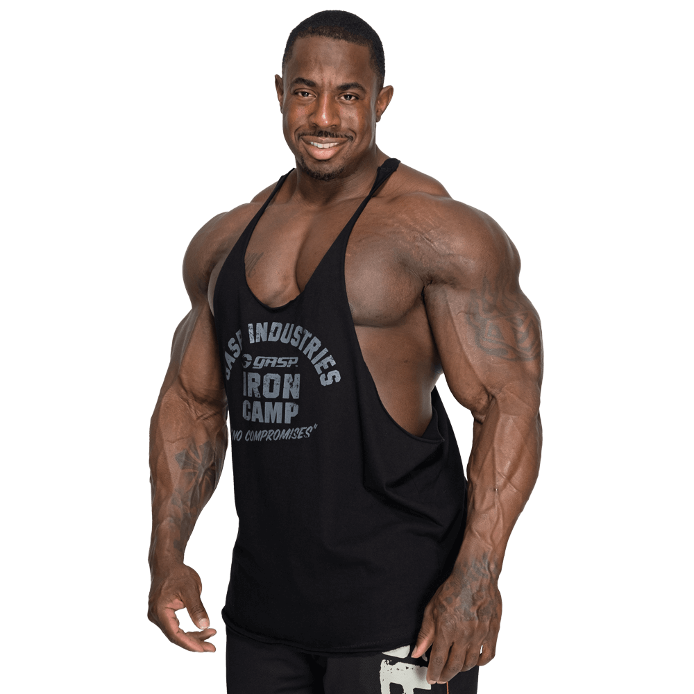 Gasp Stringer - Black/Grey